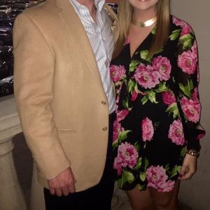 Rose Open Sleeve Dress!